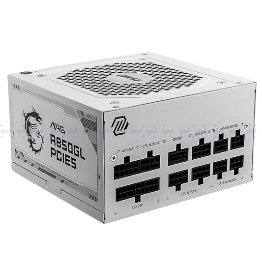 باور سبلاي ام اس اي 80 بلس ذهبي 850 وات MAG A850GL PCIE5