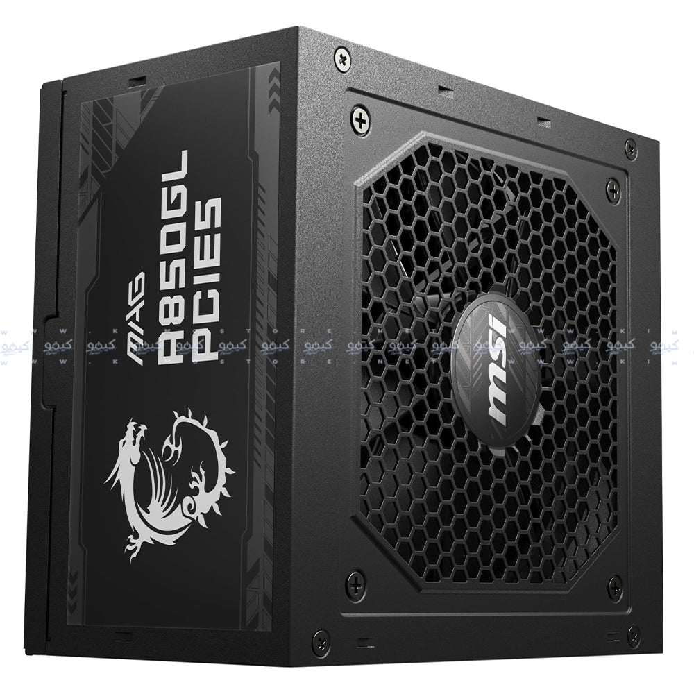باور سبلاي ام اس اي 80 بلس ذهبي 850 وات MAG A850GL PCIE5