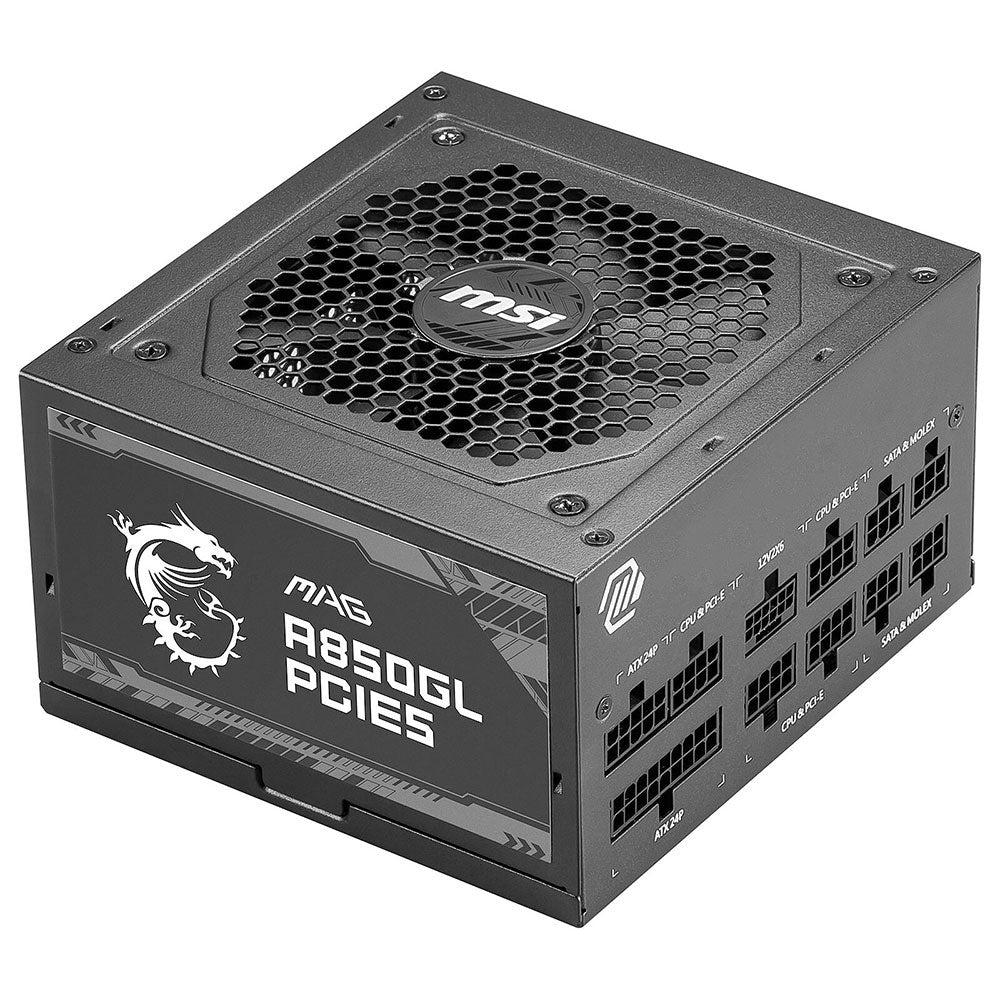 باور سبلاي ام اس اي 80 بلس ذهبي 850 وات MAG A850GL PCIE5