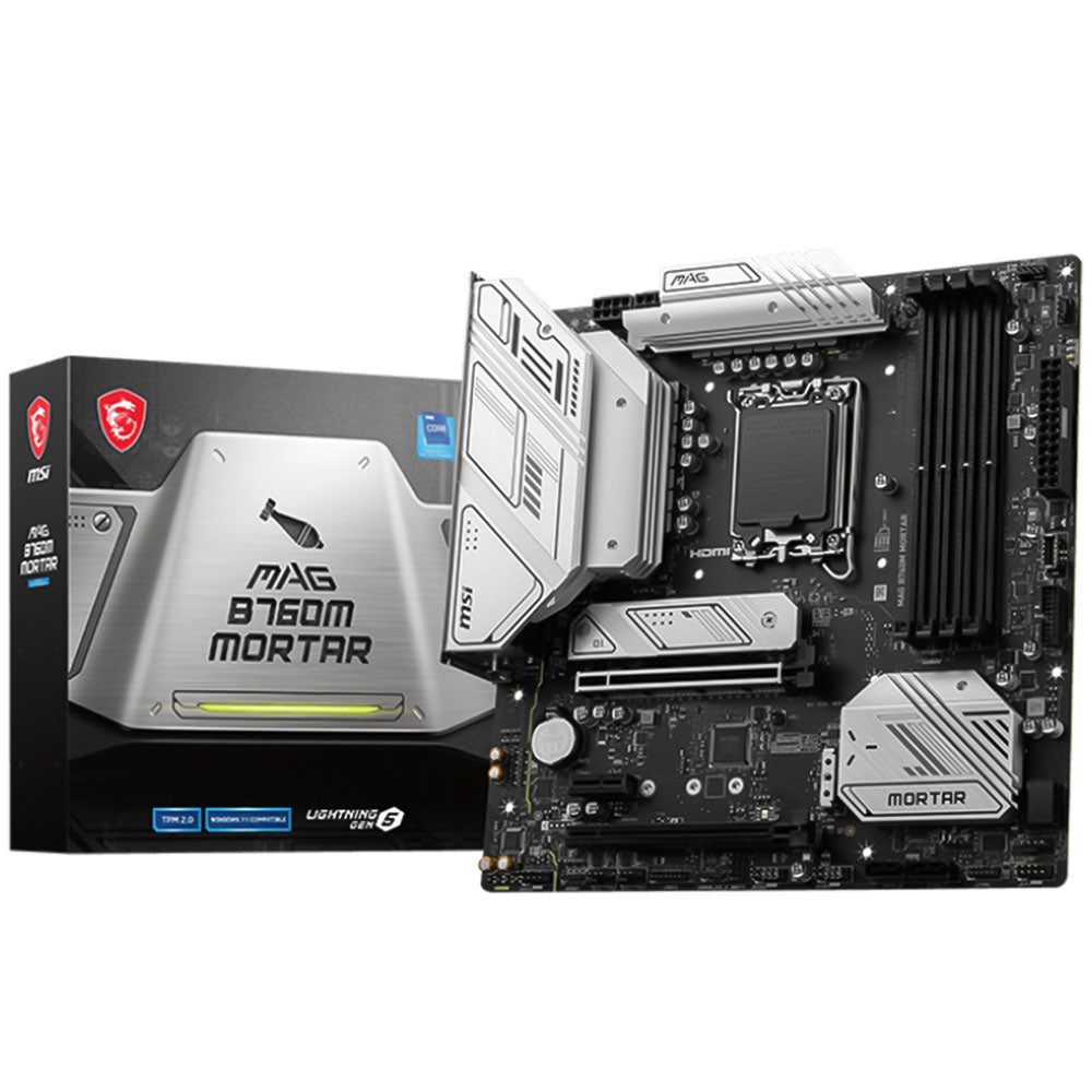 MSI MAG B760M Mortar DDR5 Motherboard LGA 1700