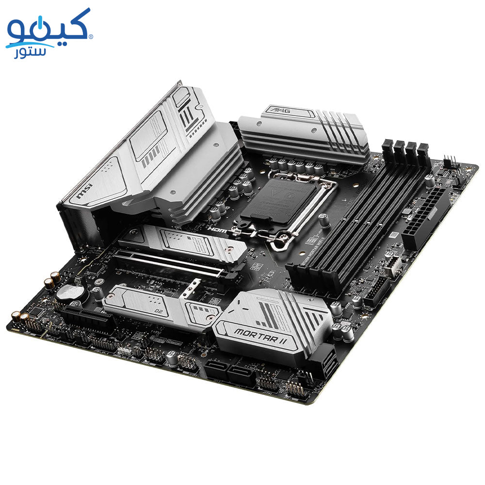 مازر بورد ام اس اي MAG B760M Mortar WiFi II سوكيت معالج LGA 1700