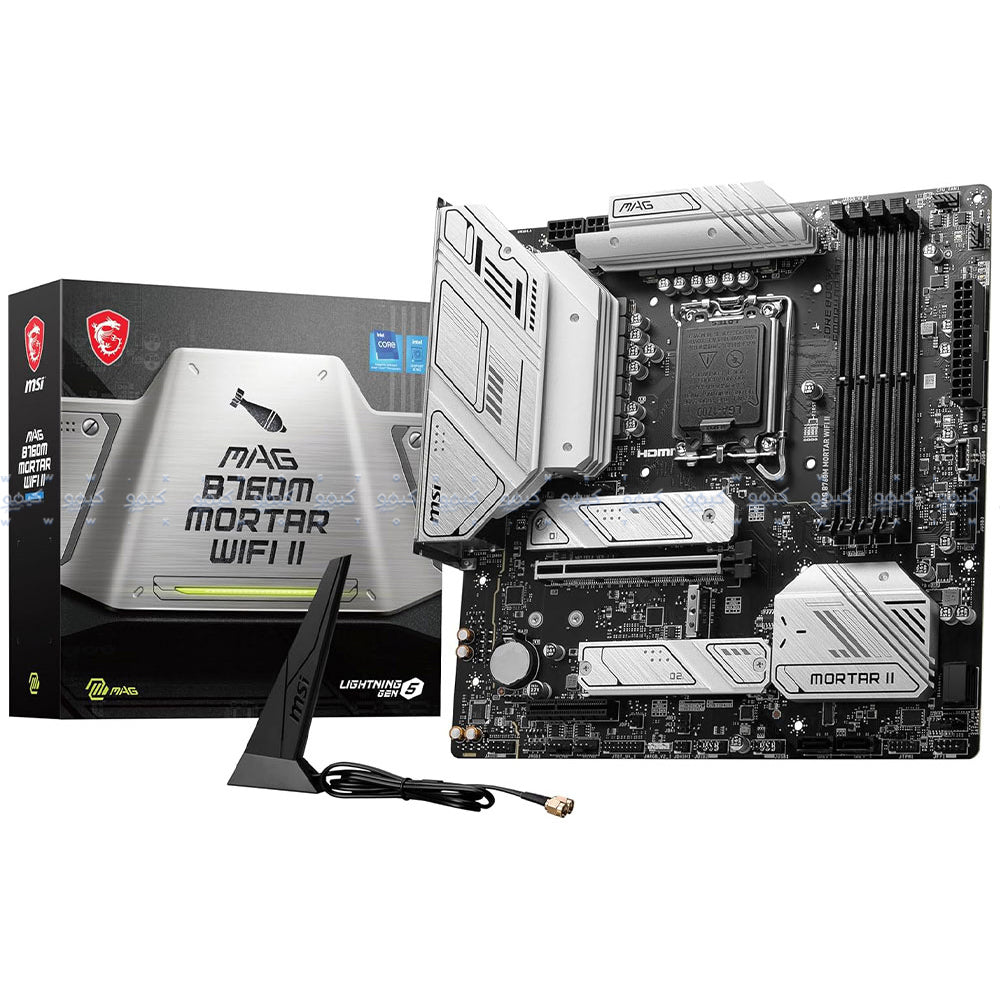 MSI MAG B760M Mortar WiFi II DDR5 Motherboard LGA 1700
