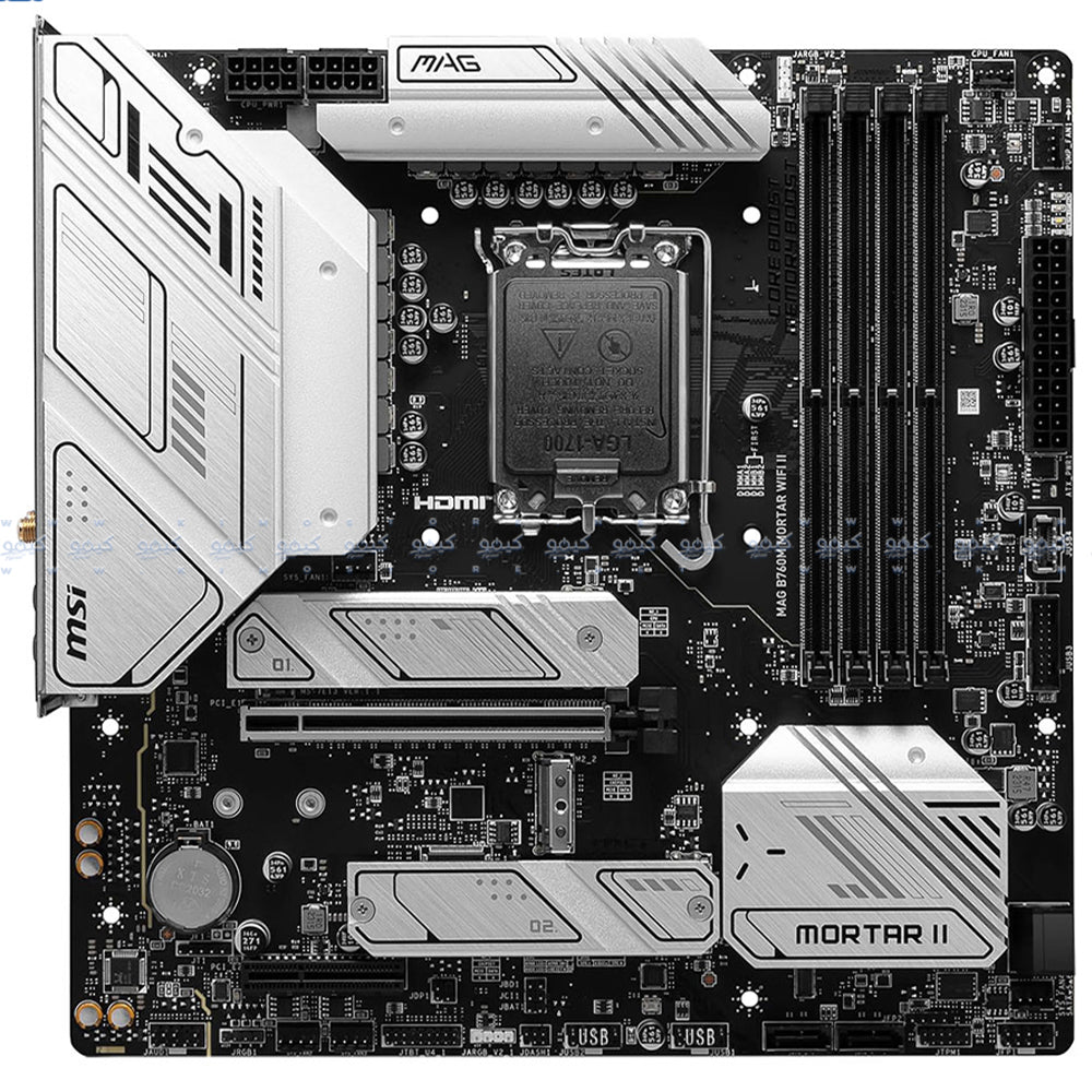 MSI MAG B760M Mortar WiFi II DDR5 Motherboard LGA 1700