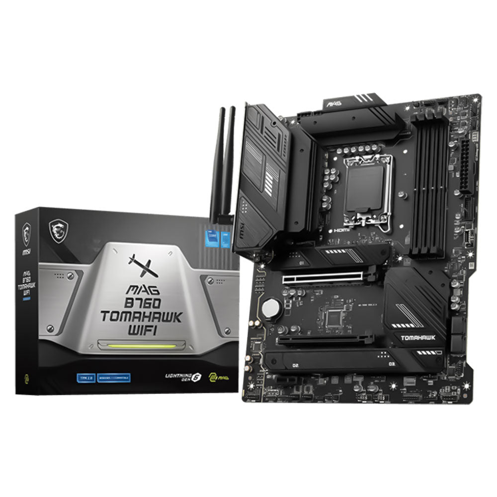 MSI MAG B760 Tomahawk WiFi DDR5 Motherboard LGA 1700