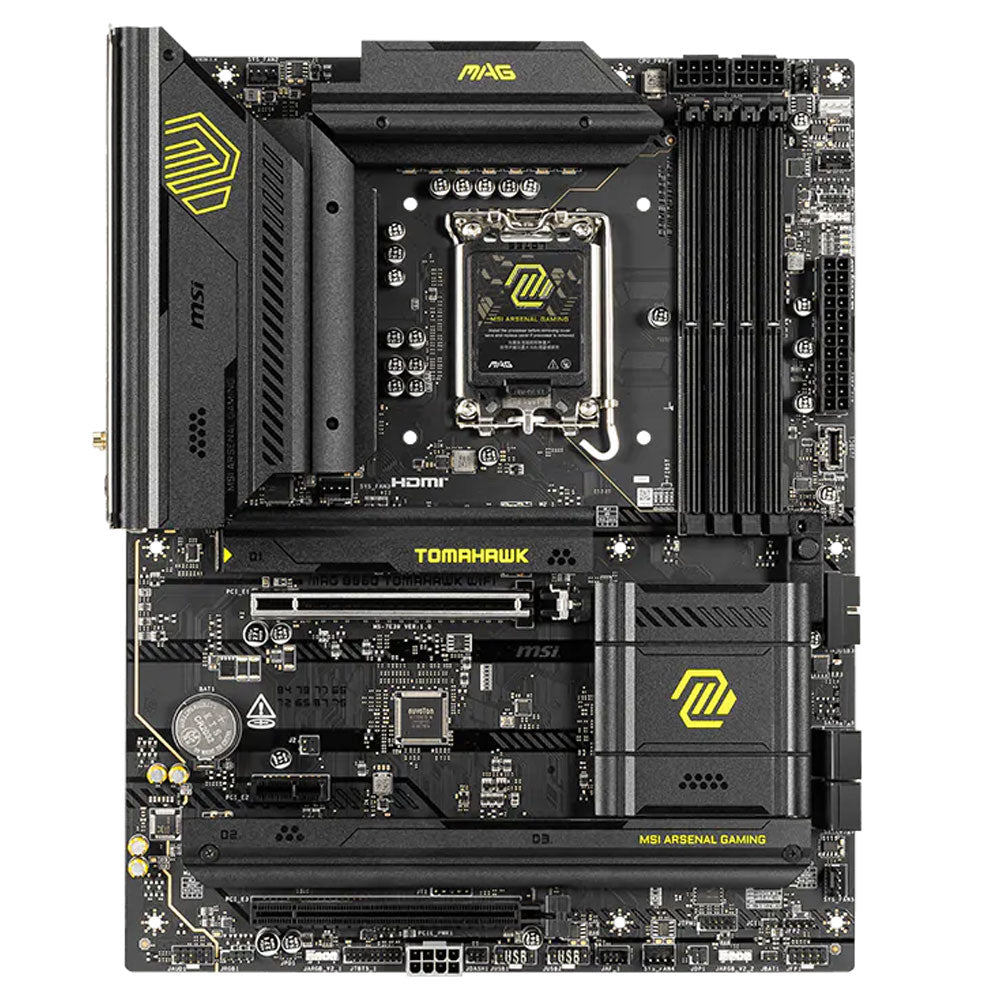 MSI MAG B860 Tomahawk WiFi DDR5 Motherboard LGA 1851