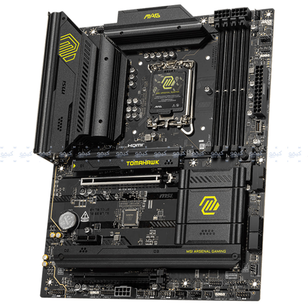 مازر بورد ام اس اى MAG B860 TOMAHAWK WiFi DDR5 سوكيت معالج LGA 1851