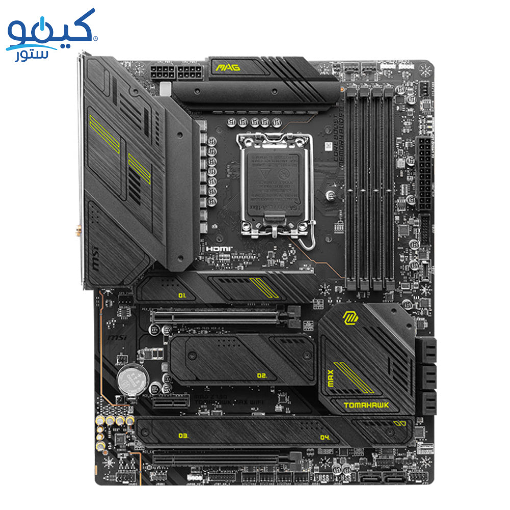 مازر بورد ام اس اي MAG Z790 TOMAHAWK MAX WiFi DDR5 سوكيت معالج LGA 1700