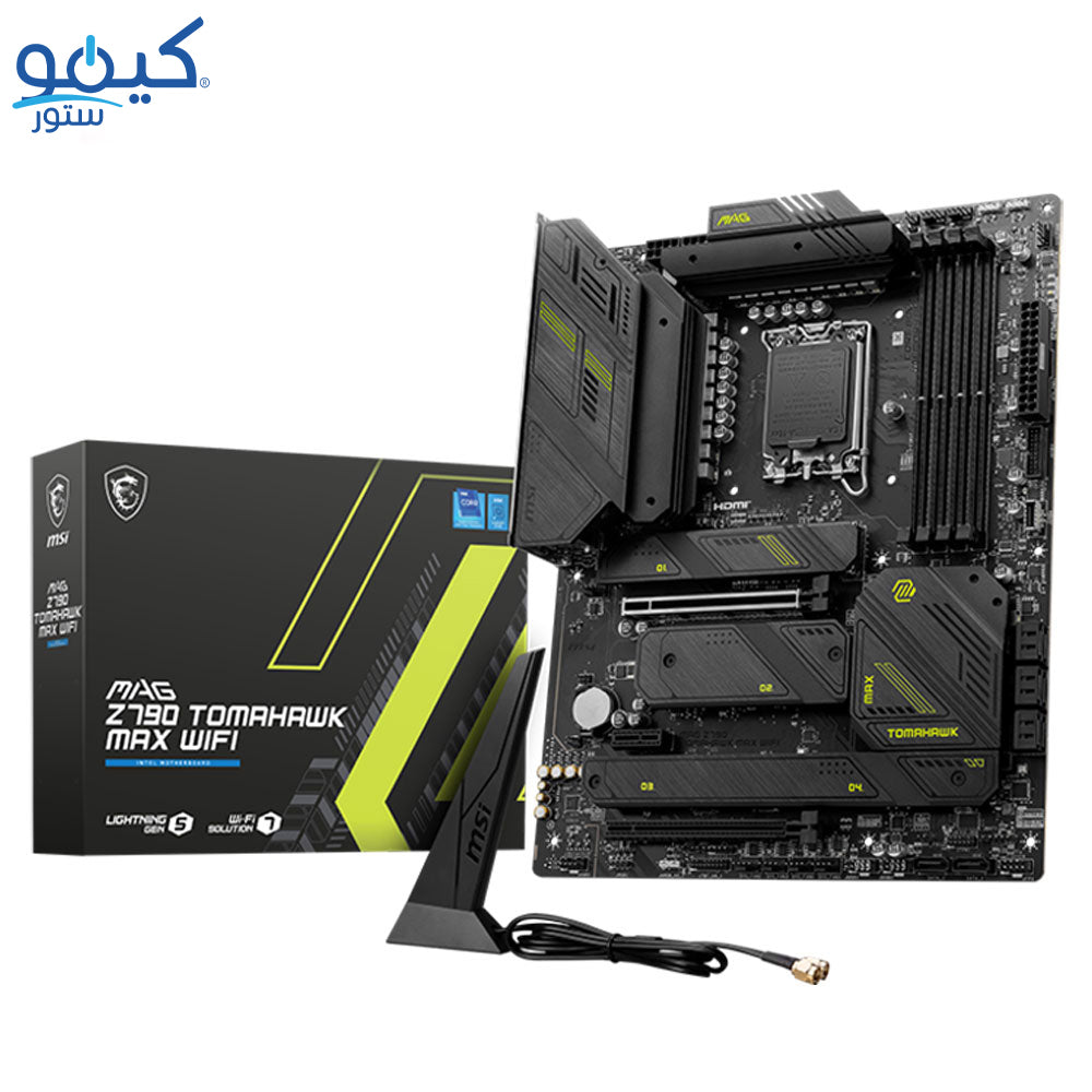 مازر بورد ام اس اي MAG Z790 TOMAHAWK MAX WiFi DDR5 سوكيت معالج LGA 1700