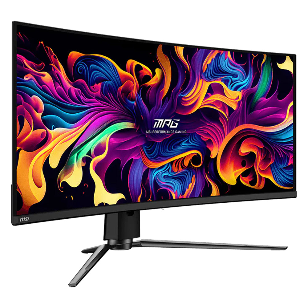 شاشة ام اس اي جيمنج منحنية بدون إطار 34 بوصة 240هرتز MPG 341CQPX QD-OLED QD-OLED UWQHD