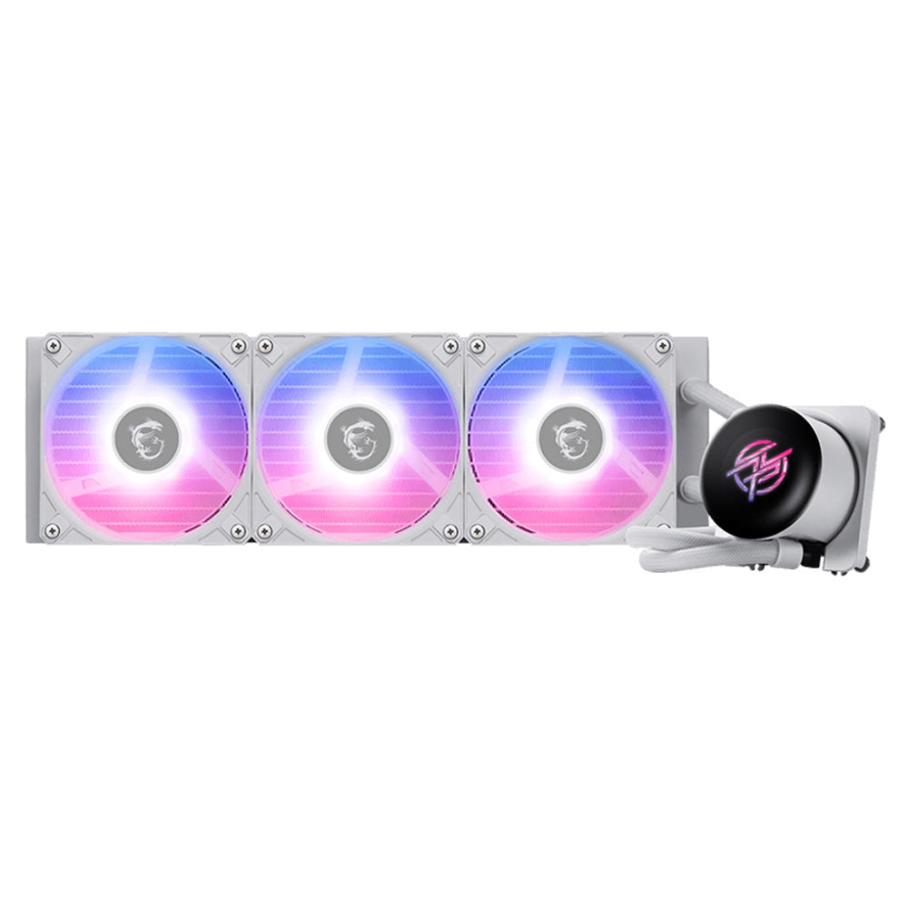 نظام تبريد مائي للبروسيسور ام اس اي MPG CORELIQUID P13 360 White