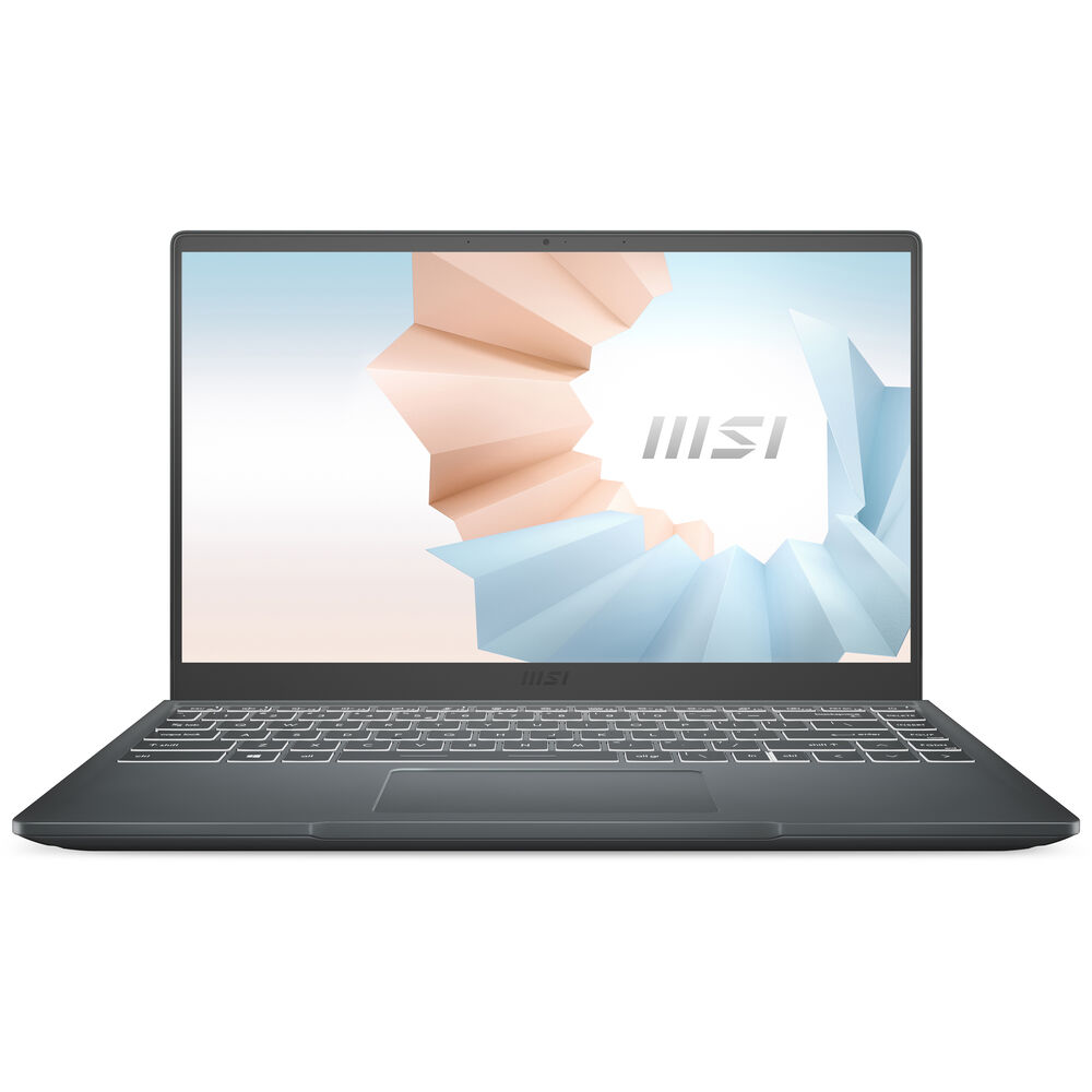 MSI Modern 14 B11MOU-1022XEG Laptop (Intel Core i3-1115G4 - 4GB Ram - M.2 NVMe 256GB - Intel UHD Graphics - 14.0 Inch FHD IPS)