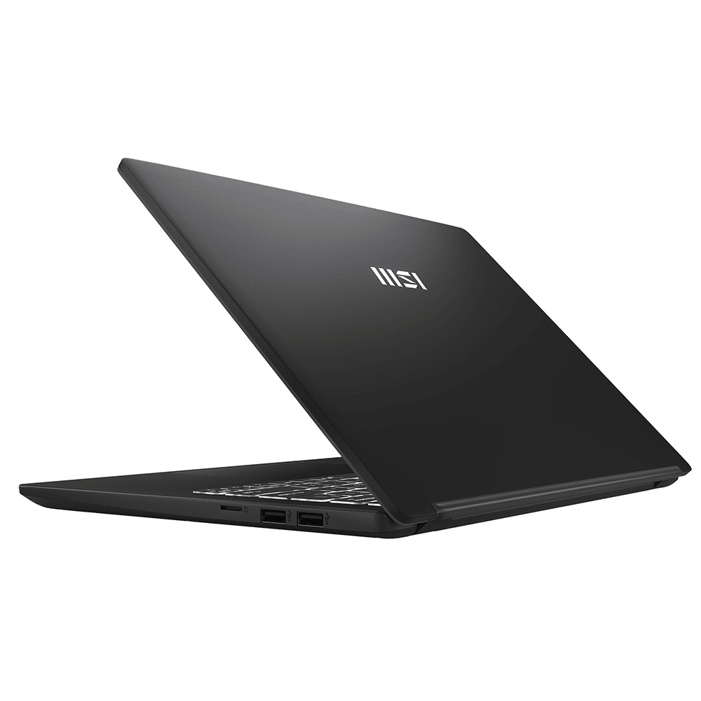 MSI Modern 14 C12MO-1075XEG Laptop (Intel Core i3-1215U - 8GB Ram - Intel Iris Xe Graphics - 14.0 Inch FHD IPS 60Hz) - Classic Black