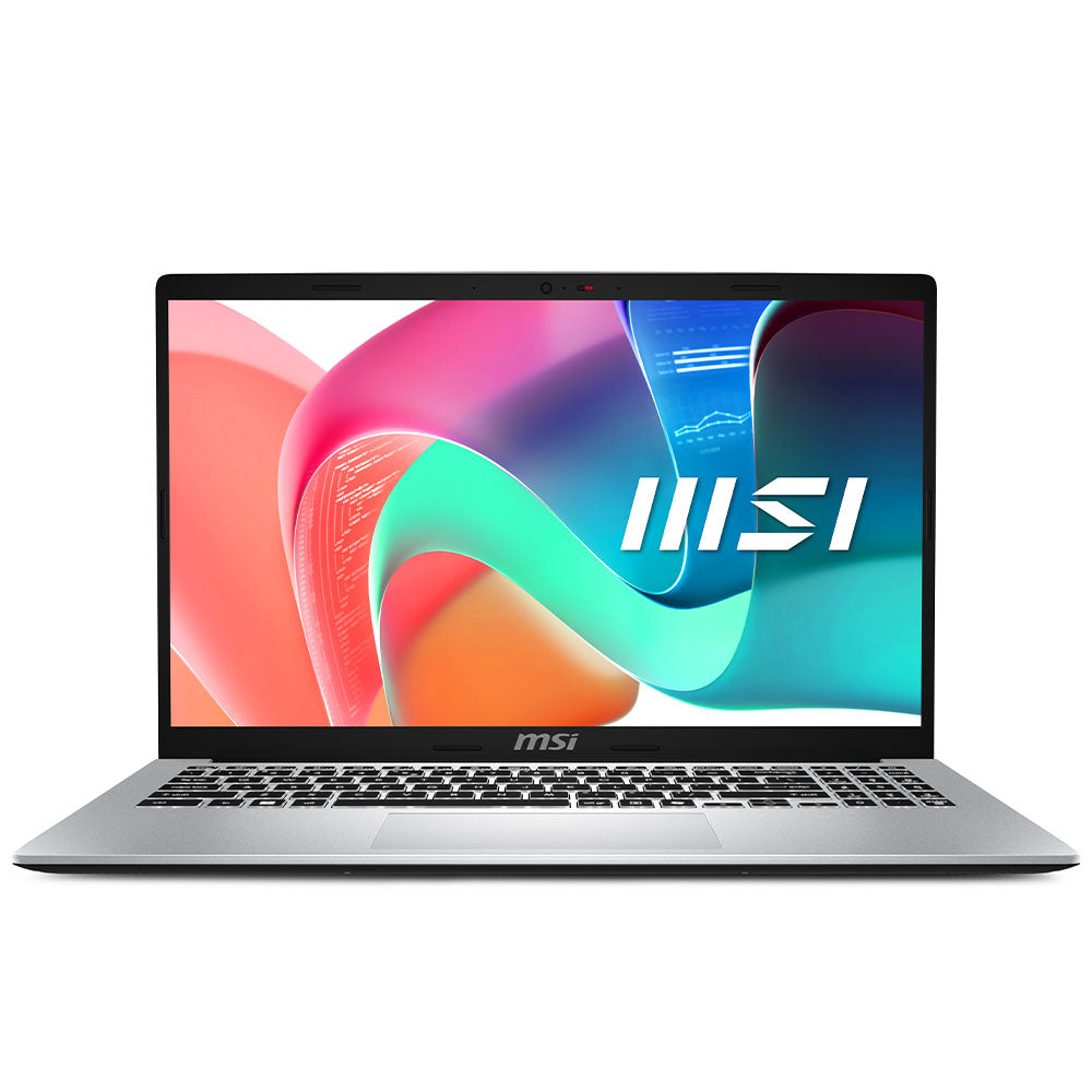 لاب توب ام اس اى Modern 15 F1MG-1069XEG (انتل كور 5 120U - رام 8 جيجابايت - هارد 512 جيجابايت M.2 NVMe - انتل جرافيكس - شاشة 15.6 بوصة FHD IPS) - فضي