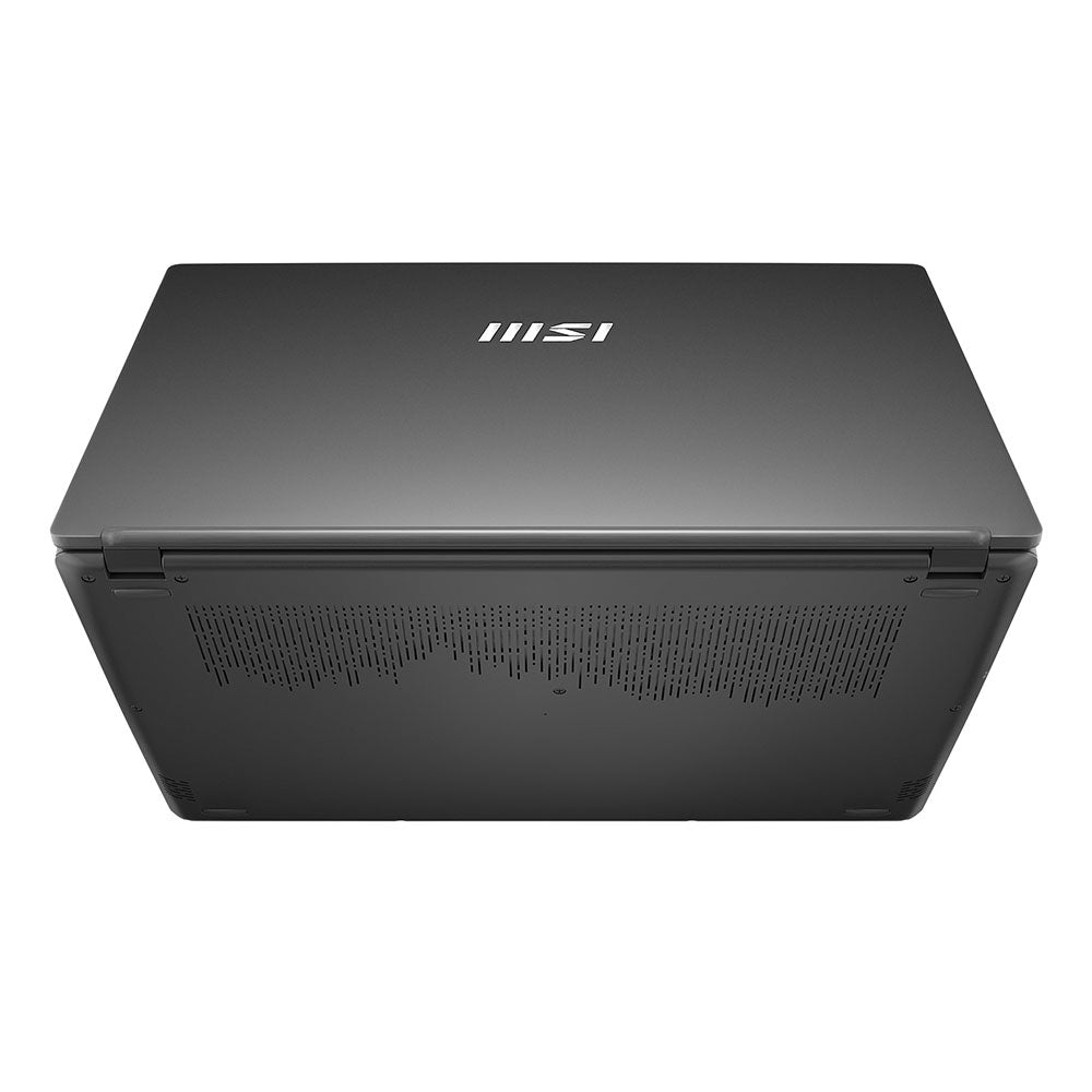لاب توب ام اس اى Modern 15 H AI C2HMG-268EG (انتل كور Ultra 5 225H - رام 16 جيجابايت - هارد 512 جيجابايت M.2 NVMe - انتل Arc جرافيكس - شاشة 15.6 بوصة 60 هرتز FHD IPS - ويندوز 11) - اسود