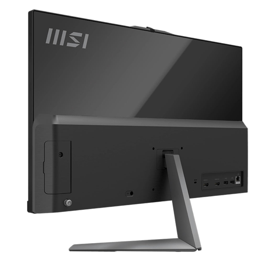 الكل في واحد ام اس اي Modern AM242 12M-805EG (إنتل كور i5-1235U - رام 16 جيجابايت - هارد 512  جيجابايت M.2 NVMe - انتل Iris Xe جرافيكس - شاشة 23.8 بوصة FHD IPS - كاميرا ) - اسود