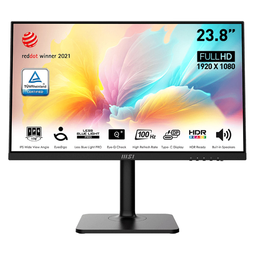 MSI Modern MD2412P 24 Inch IPS FHD Monitor 100Hz