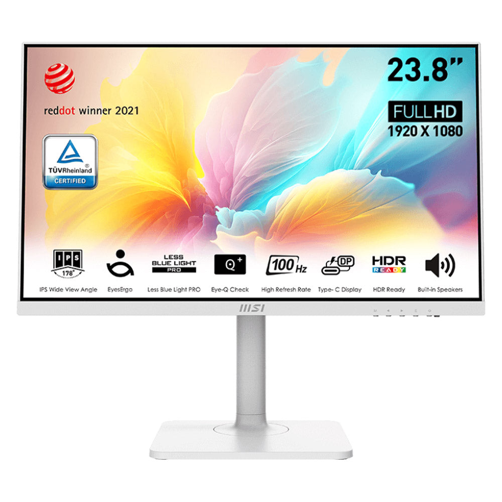 MSI Modern MD2412PW 24 Inch IPS FHD Monitor 100Hz