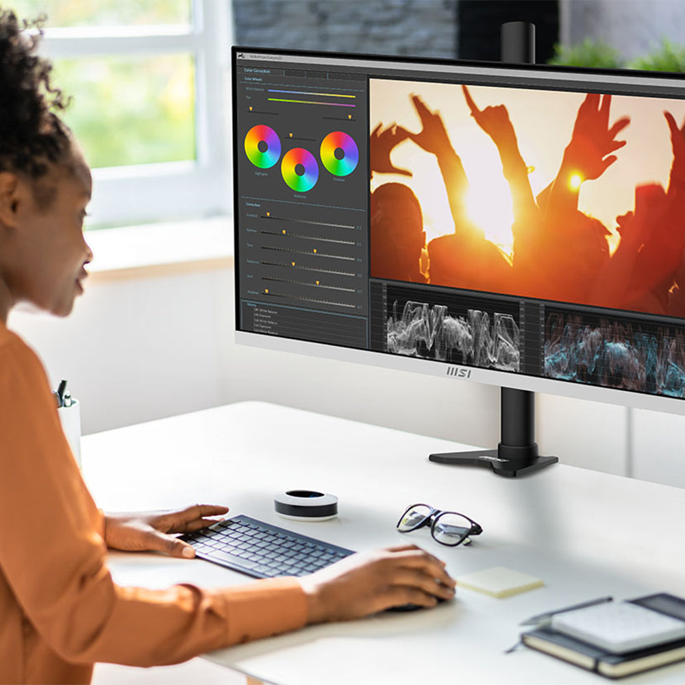 MSI Modern MD272UPHW 27 Inch IPS UHD Monitor 60Hz