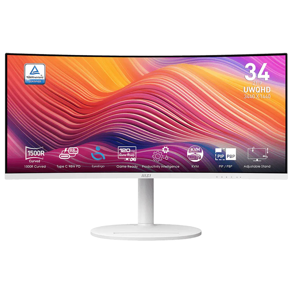 شاشة ام اس اي جيمنج منحنية 34 بوصة 120 هرتز Modern MD342CQPW VA UWQHD
