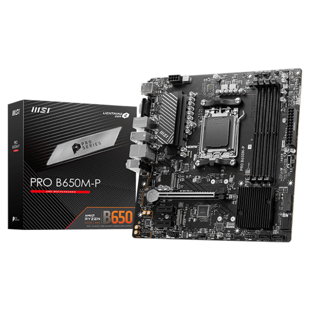 MSI PRO B650M-P DDR5 Motherboard AM5