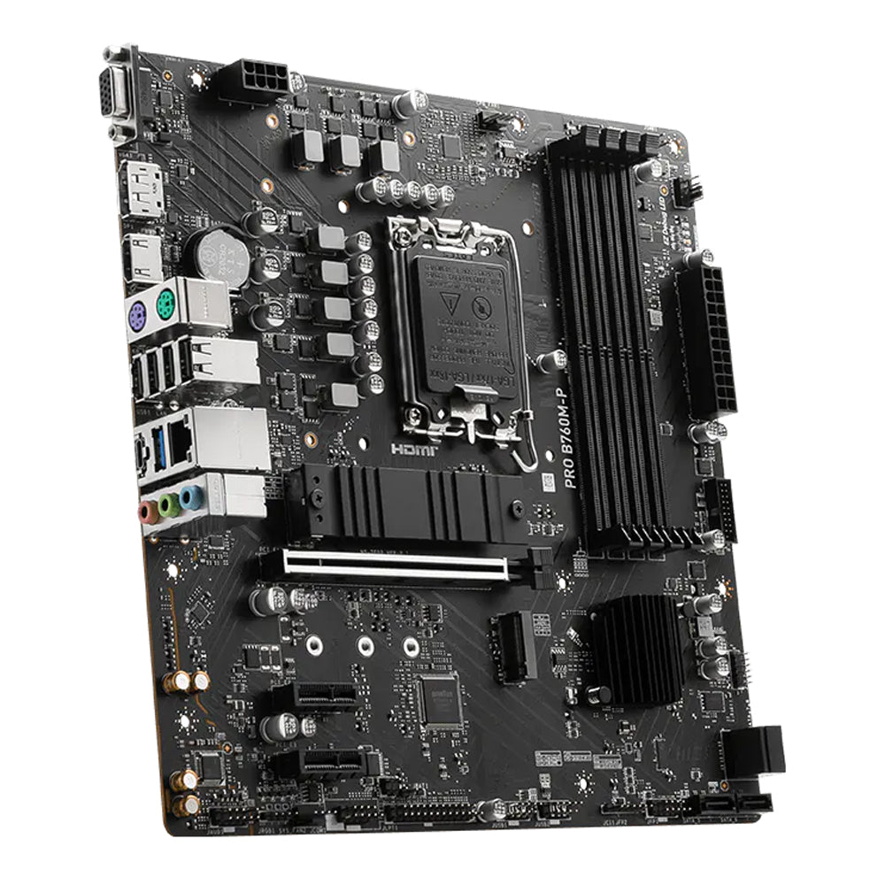 مازر بورد ام اس اي PRO B760M-P DDR5 سوكيت معالج LGA 1700 (اوبن بوكس)
