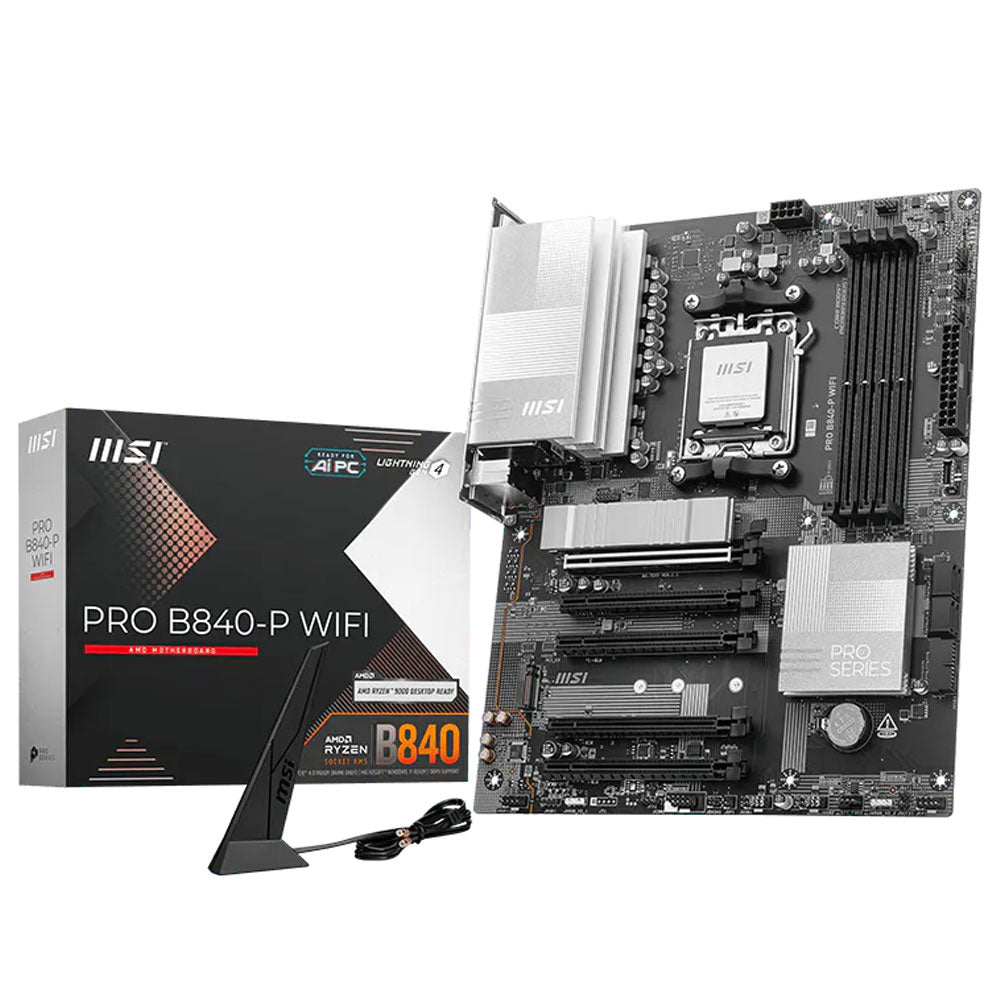 MSI PRO B840-P WIFI DDR5 Motherboard AM5