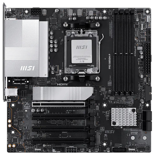مازر بورد ام اس اي PRO B850M-P DDR5 سوكيت معالج AM5