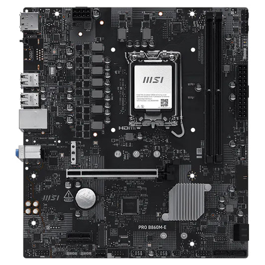 MSI PRO B860M-E DDR5 Motherboard LGA 1851