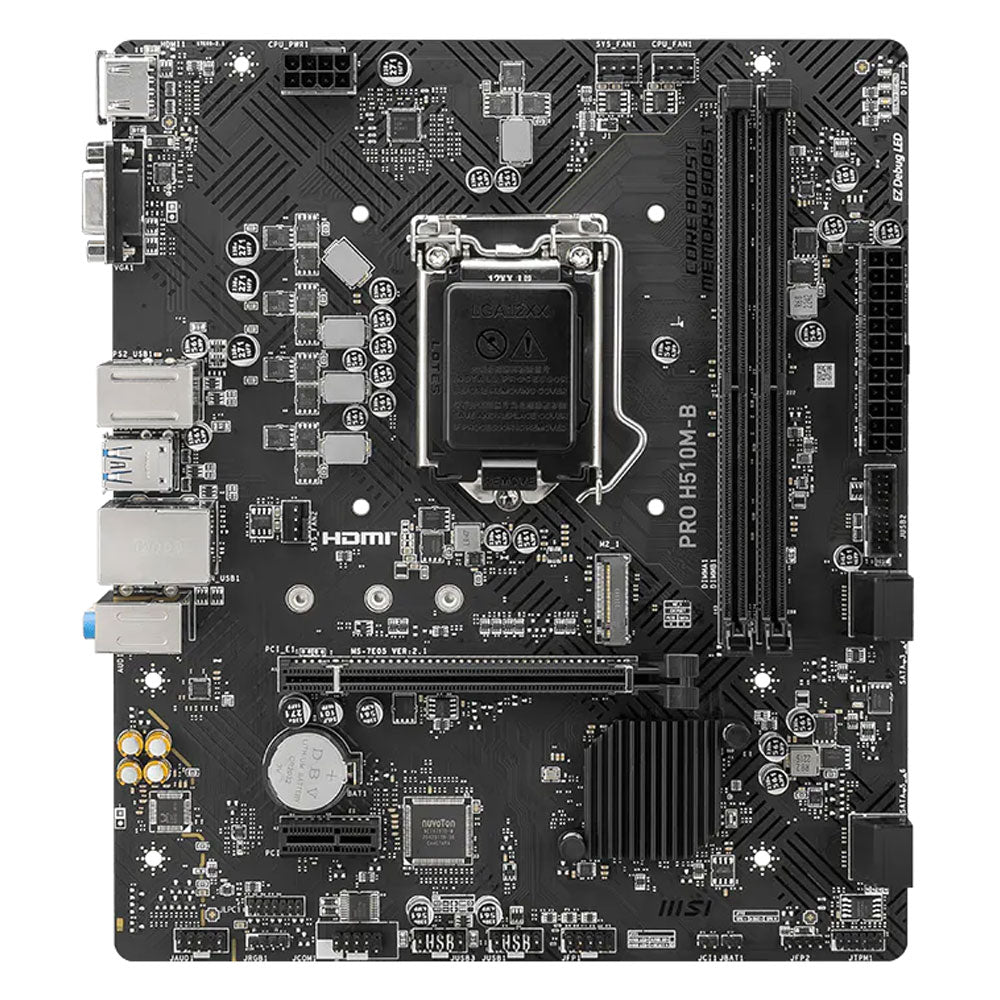 MSI PRO H510M-B DDR4 LGA 1200 + Intel Core i3-10105F Processor LGA 1200 Tray