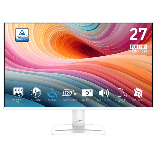 MSI PRO MP275W E2 27 Inch IPS FHD Monitor 120Hz