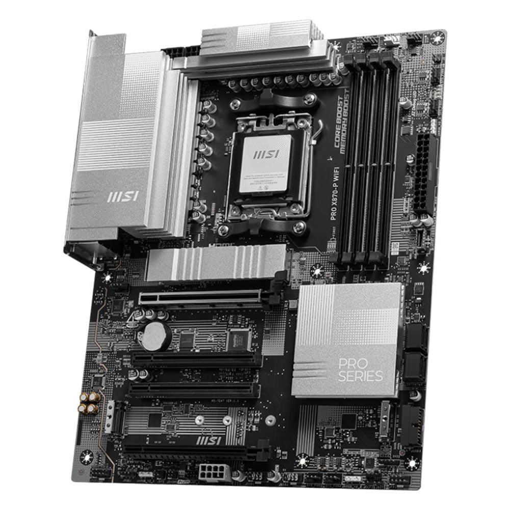 MSI PRO X870-P WIFI Motherboard AM5 + AMD Ryzen 7 9800X3D Processor AM5