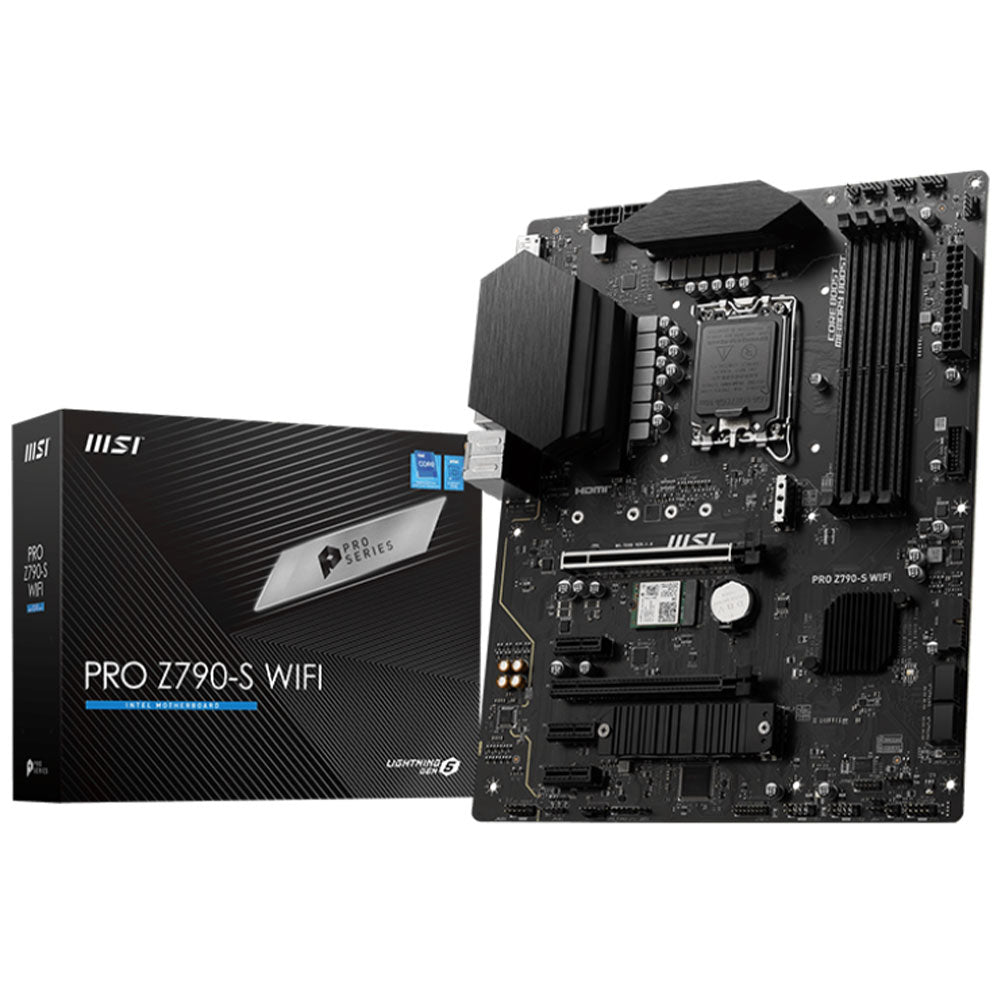 MSI PRO Z790-S WIFI DDR5 Motherboard LGA 1700