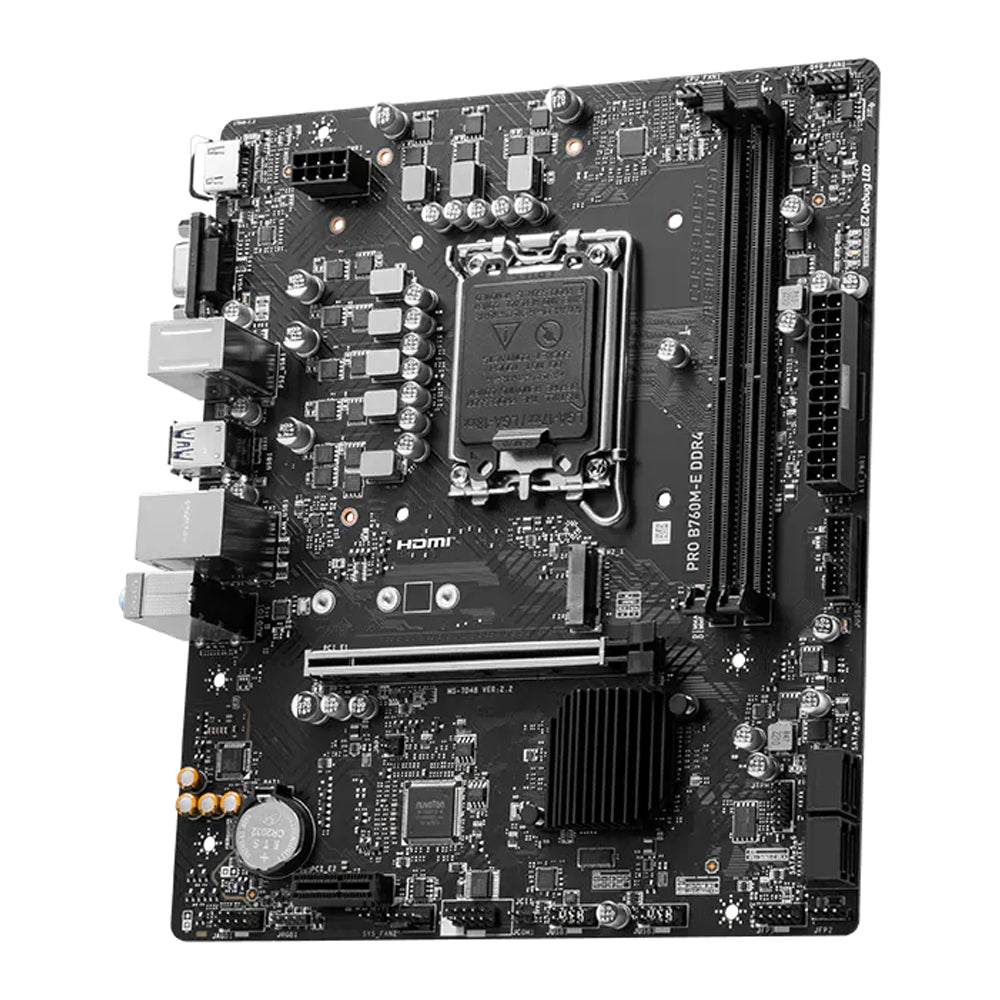 مازر بورد ام اس اى Pro B760M-E DDR4 سوكيت معالج LGA 1700
