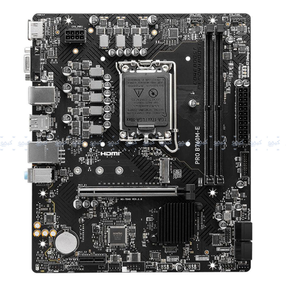 MSI Pro B760M-E DDR5 Motherboard 