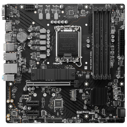 مازر بورد ام اس اى Pro B760M-P DDR4 سوكيت معالج LGA 1700