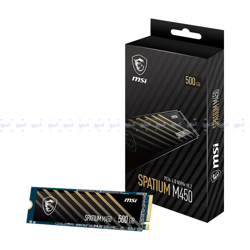 MSI SPATIUM M450 500GB NVMe PCIe M.2 SSD