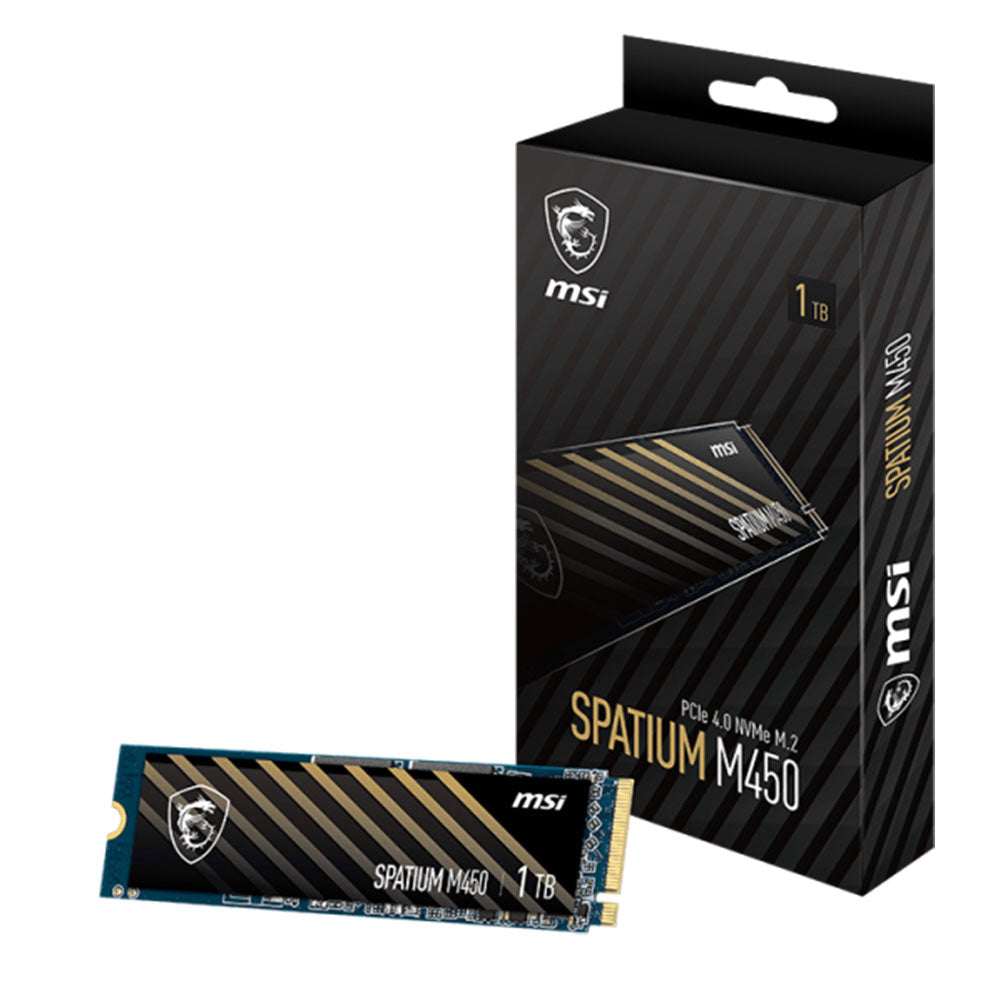 MSI SPATIUM M450 V1 1TB NVMe PCIe M.2 SSD