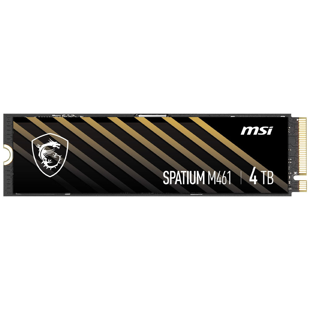 MSI SPATIUM M461 4TB NVMe PCIe M.2 SSD