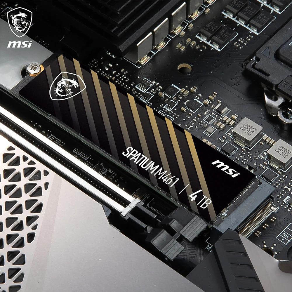 MSI SPATIUM M461 4TB NVMe PCIe M.2 SSD