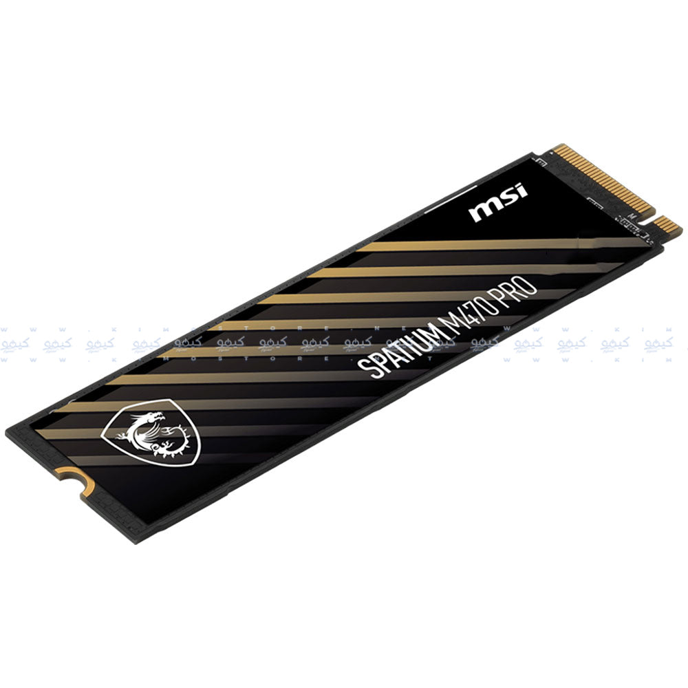 MSI SPATIUM M470 Pro 2TB NVMe PCIe 4.0 M.2 SSD