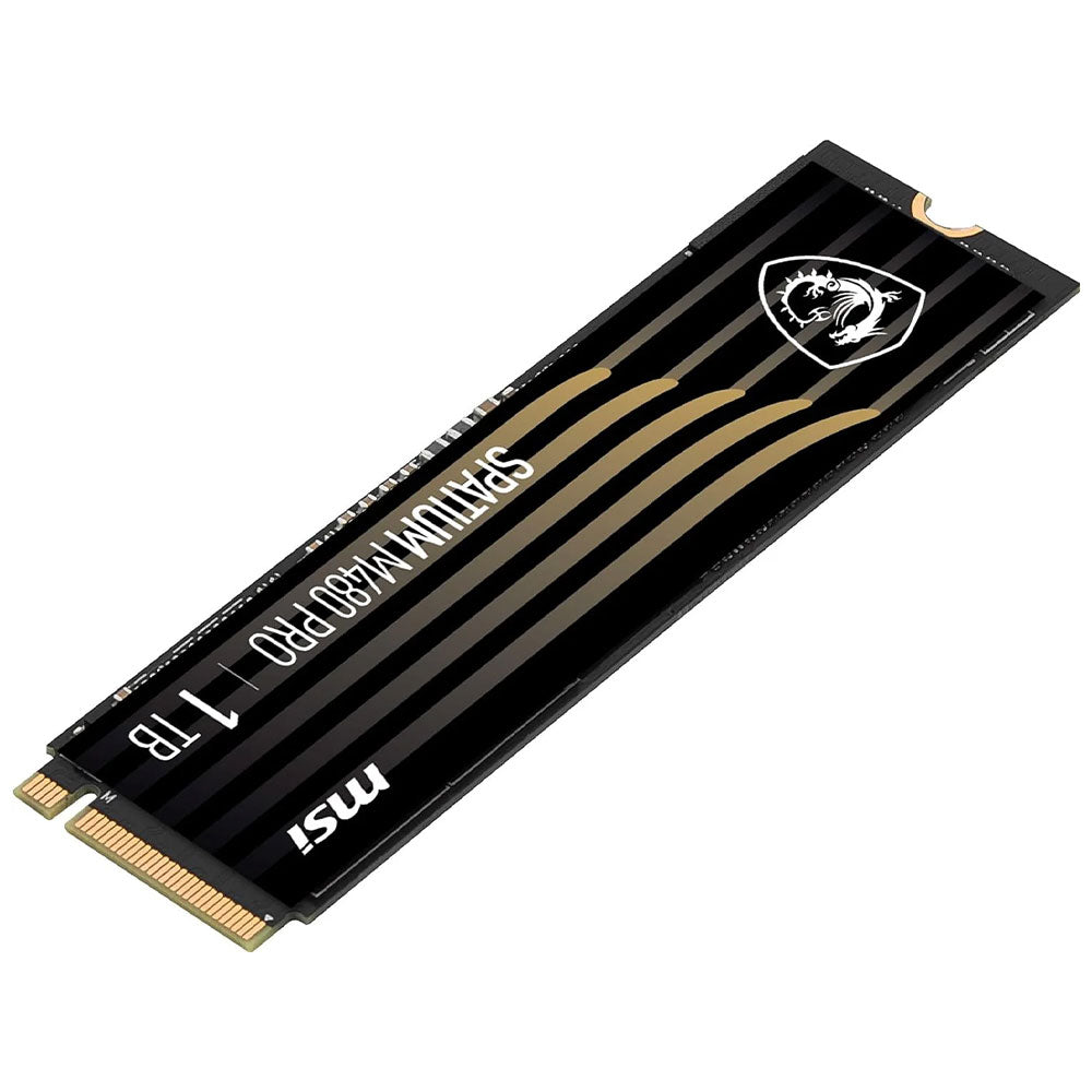 MSI SPATIUM 1TB NVMe PCIe M.2 SSD