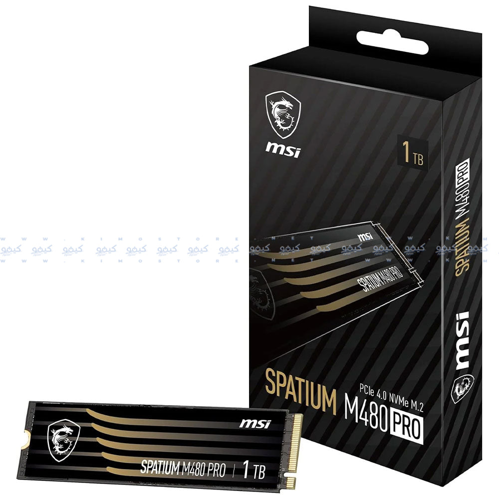 MSI SPATIUM M480 Pro 1TB NVMe PCIe M.2 SSD