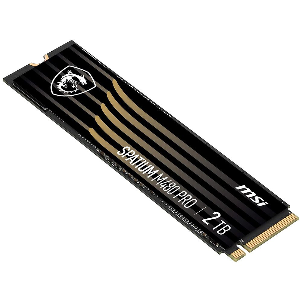 MSI SPATIUM M480 Pro 2TB NVMe PCIe 4.0 M.2 SSD