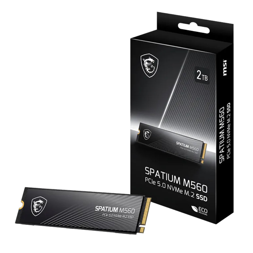 MSI SPATIUM M560 2TB NVMe PCIe 5.0 M.2 SSD