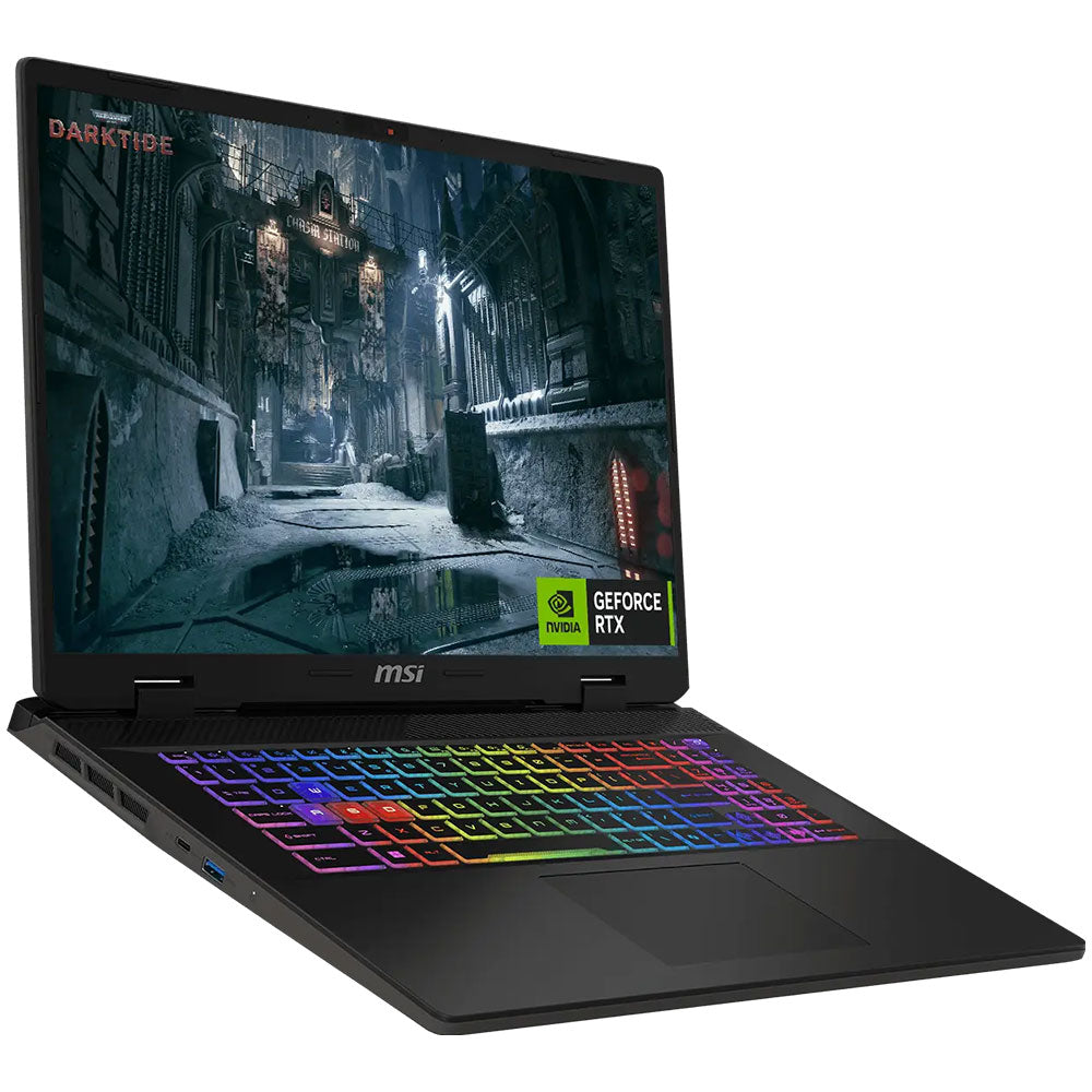 MSI Sword 17 HX B14VGKG-236EG Laptop (Intel i7-14650HX - M.2 NVMe 1TB - Nvidia RTX 4070 8GB - 17 Inch QHD+ IPS 240Hz - Win11) - Cosmos Gray