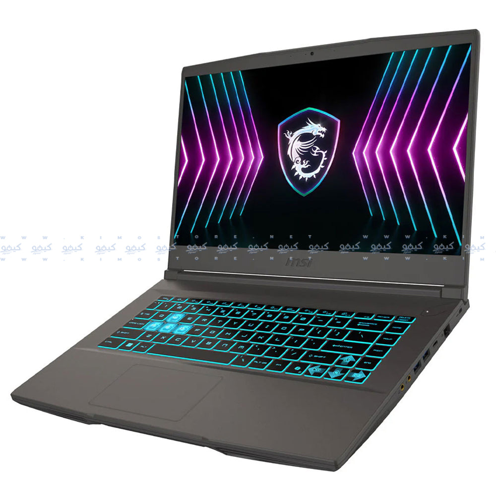 MSI Thin 15 B2RVE-3209XEG Laptop (Intel Core 7 240H - 16GB Ram - M.2 NVMe 512GB - Nvidia RTX 4050 6GB - 15.6 Inch FHD IPS 144Hz - Win11) - Cosmos Gray