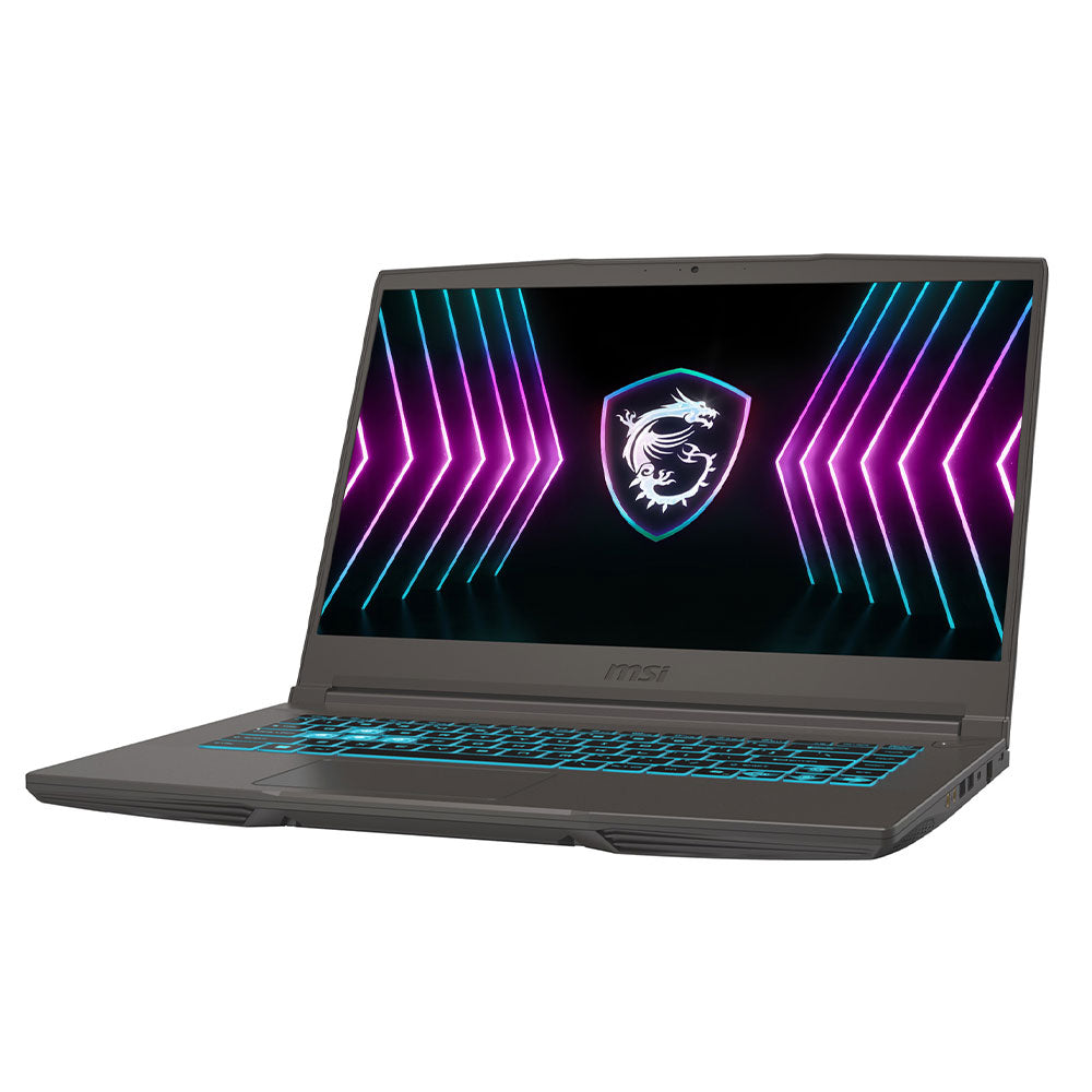 MSI Thin 15 B2RVE-3209XEG Laptop (Intel Core 7 240H - 16GB Ram - M.2 NVMe 512GB - Nvidia RTX 4050 6GB - 15.6 Inch FHD IPS 144Hz - Win11) - Cosmos Gray