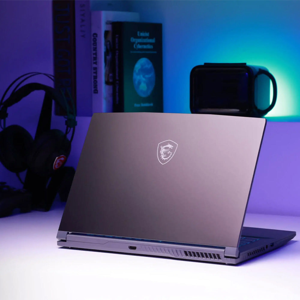 MSI Thin 15 B2RVE-3209XEG Laptop (Intel Core 7 240H - 16GB Ram - M.2 NVMe 512GB - Nvidia RTX 4050 6GB - 15.6 Inch FHD IPS 144Hz - Win11) - Cosmos Gray