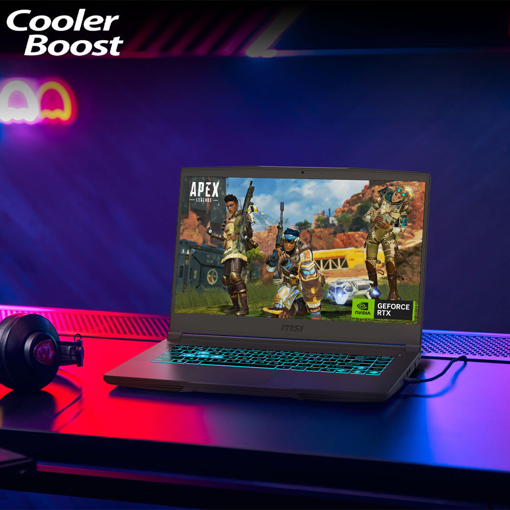 MSI Thin 15 B2RVE-3209XEG Laptop (Intel Core 7 240H - 16GB Ram - M.2 NVMe 512GB - Nvidia RTX 4050 6GB - 15.6 Inch FHD IPS 144Hz - Win11) - Cosmos Gray