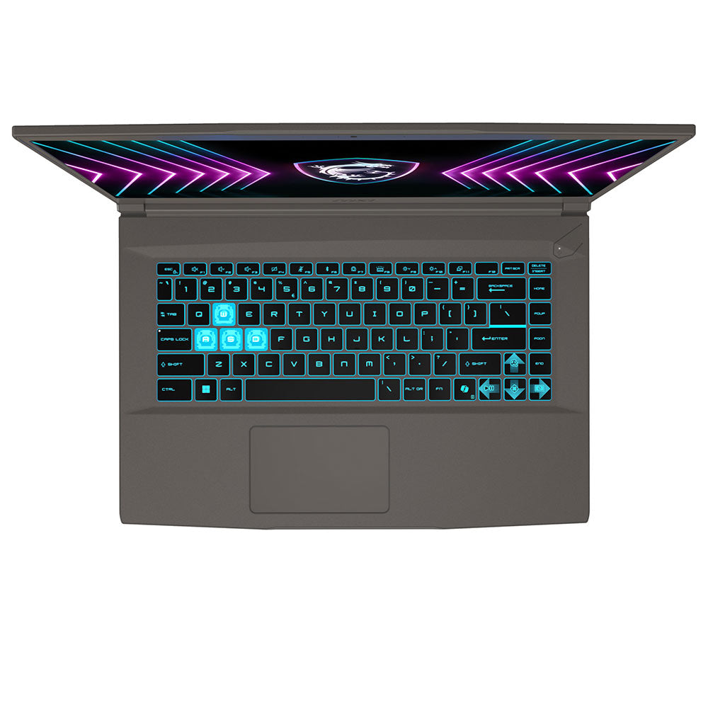 MSI Thin 15 B2RVE-3209XEG Laptop (Intel Core 7 240H - 16GB Ram - M.2 NVMe 512GB - Nvidia RTX 4050 6GB - 15.6 Inch FHD IPS 144Hz - Win11) - Cosmos Gray